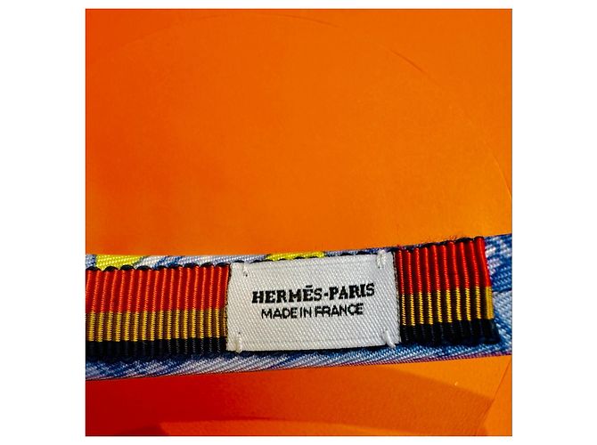 Hermès Fascia in seta - vista 2
