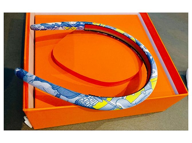 Hermès Fascia in seta - vista 3