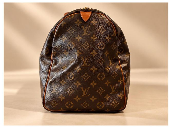 Louis Vuitton Keepall 50 Borsa da Viaggio Monogram Canvas - vista 2