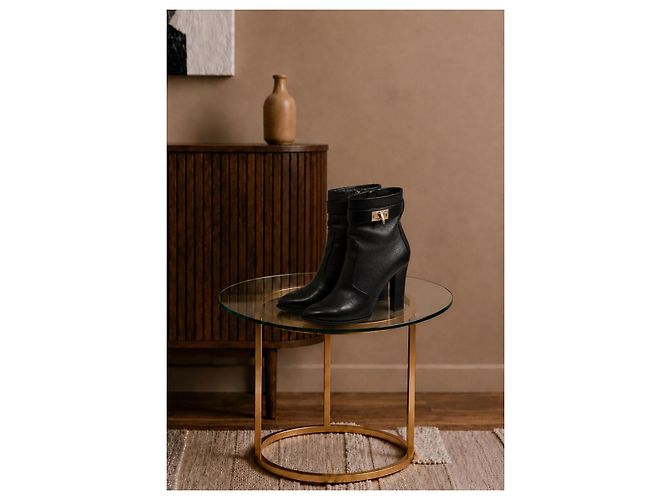 Givenchy Shark Lock Stiefeletten aus Leder - Schwarz - Ansicht 15