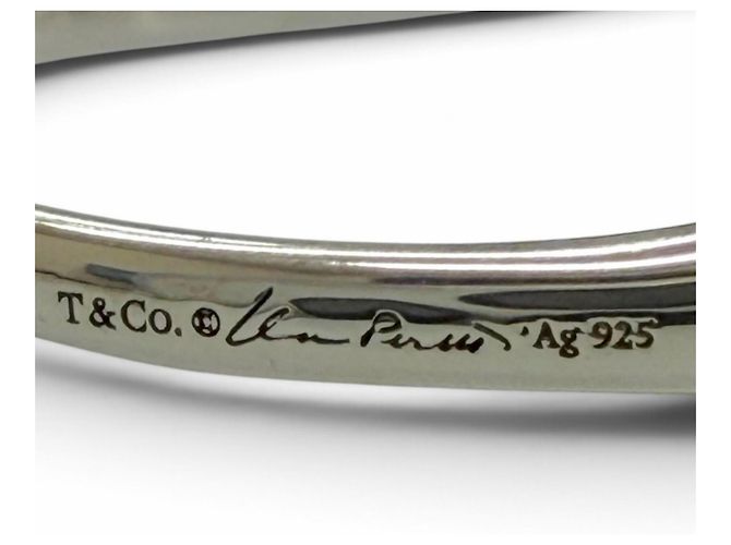 Autre Marque Orecchini a cerchio Tiffany Open Heart - vista 6