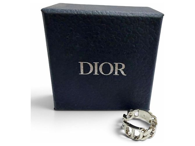 Anello a Fascia Argento Dior Homme R0977HOMST - vista 2