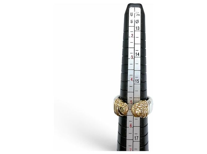Hermès Hermes Ring aus 18K Gold und Silber - Ansicht 6