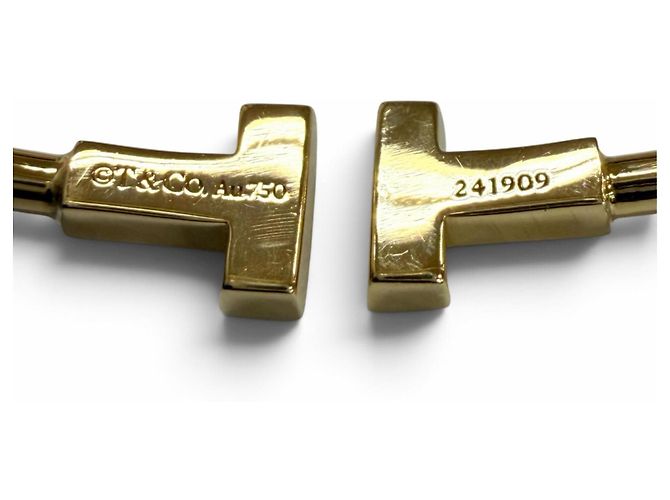 Autre Marque Bracciale con charm Tiffany & Co. in oro giallo 18K - vista 6