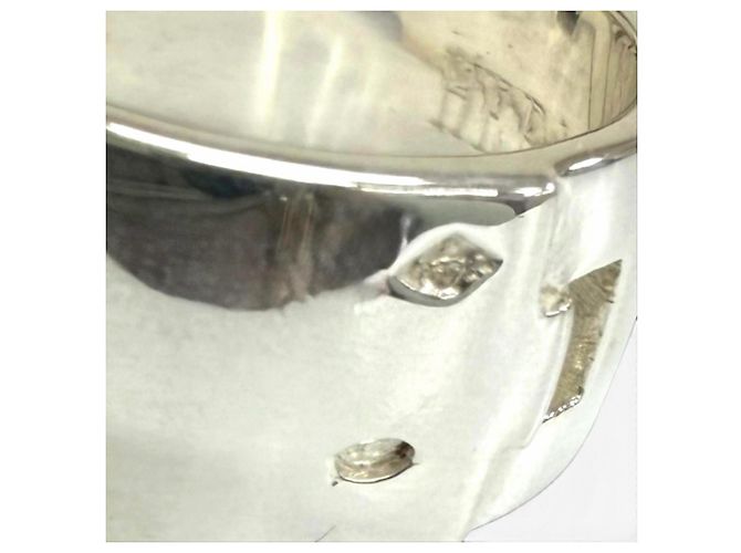 Hermès Anello Hermes Vintage SV925 750 New Hercules H Logo - vista 6