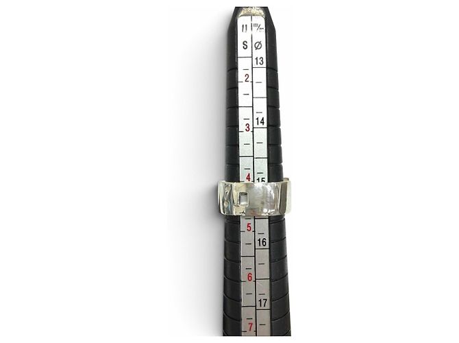 Hermès Anello Hermes Vintage SV925 750 New Hercules H Logo - vista 9