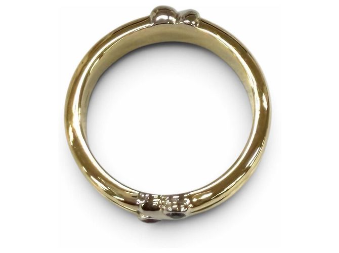 Autre Marque Tiffany & Co. Ringband aus 18K Gold, Saphir und Rubin - Ansicht 5