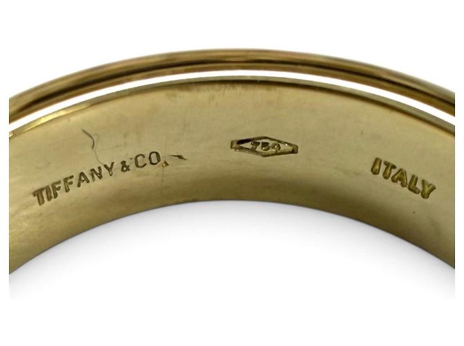 Autre Marque Tiffany & Co. Ringband aus 18K Gold, Saphir und Rubin - Ansicht 7