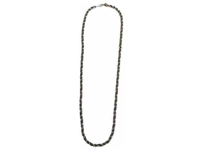 Autre Marque Collana Tiffany Vintage SV925 14K Twist Chain - vista 2