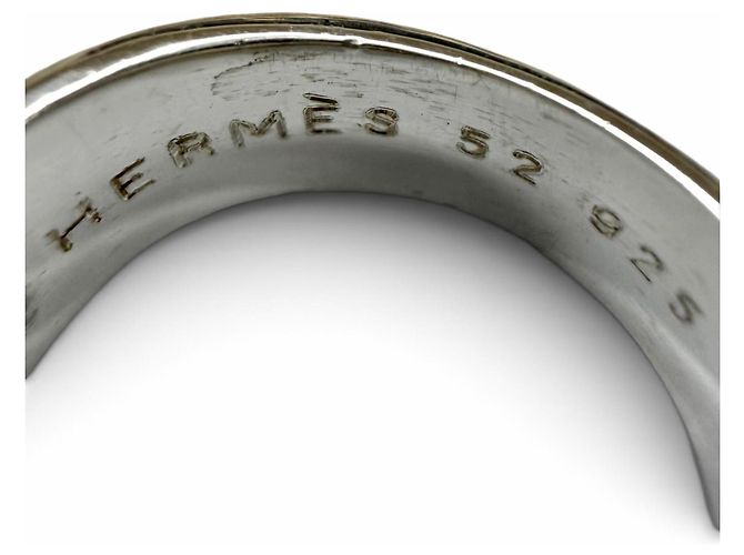 Hermès Anello Doppio HERMES Vintage 925 Mexican - vista 5
