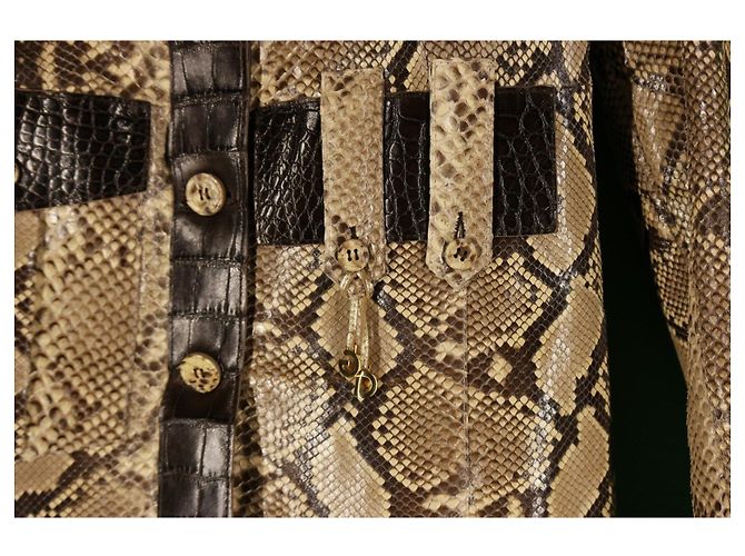Dolce & Gabbana Python- und Alligatorlederjacke - Ansicht 10