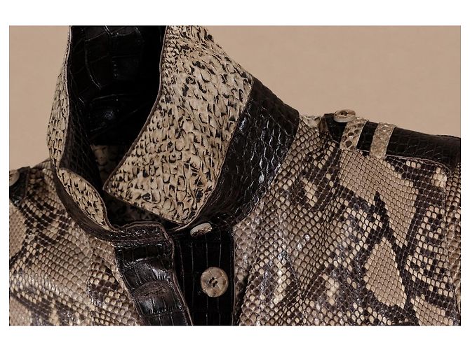 Dolce & Gabbana Python- und Alligatorlederjacke - Ansicht 8