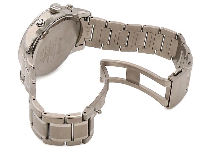 Orologio Seiko Brightz World Time Date Quadrante Verde - vista 9