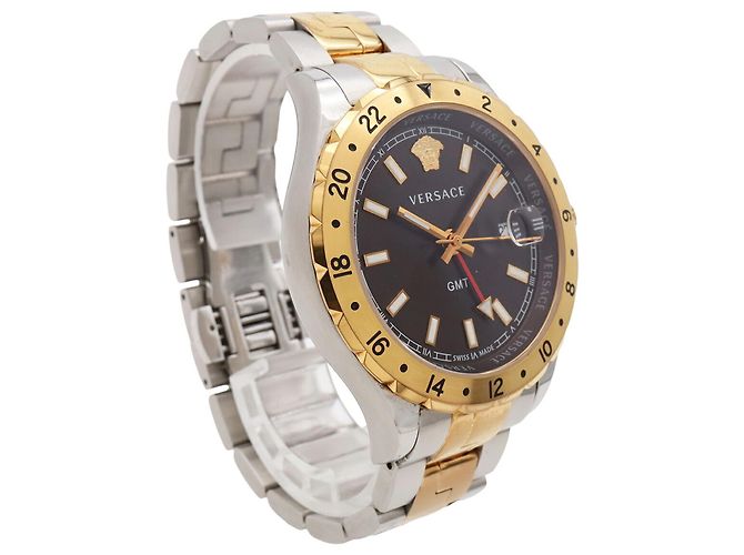 Relógio de Pulso Versace Helenium GMT Medusa Quartz - vista 4