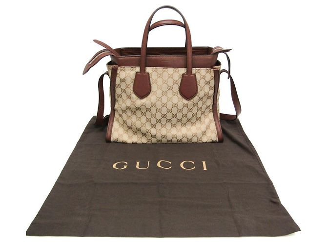 Borsa Gucci GG Canvas - vista 2