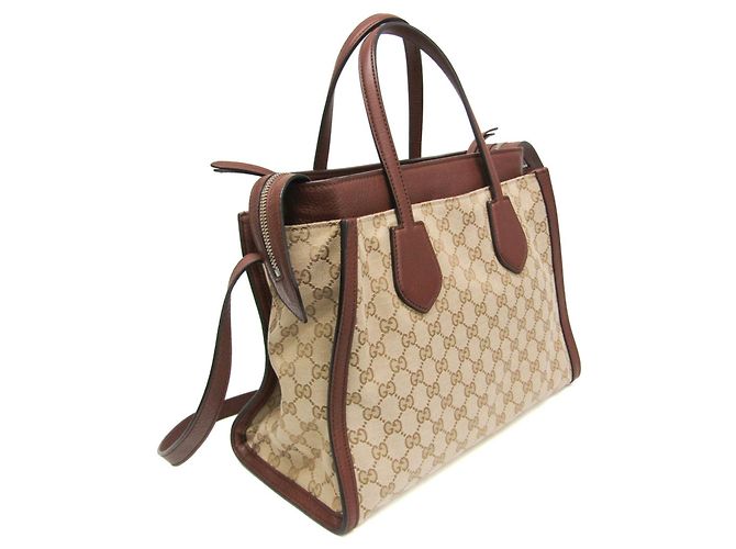 Borsa Gucci GG Canvas - vista 8