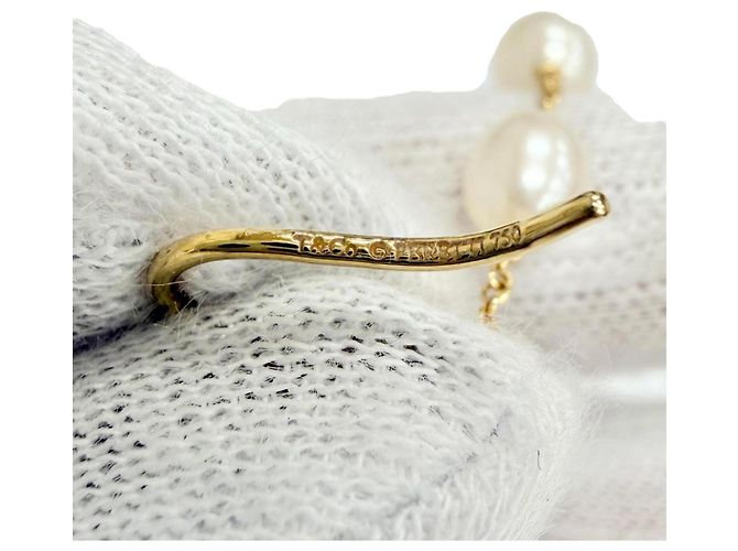 Autre Marque Tiffany & Co. Elsa Peretti Süßwasserperlen-Stecker - Ansicht 6