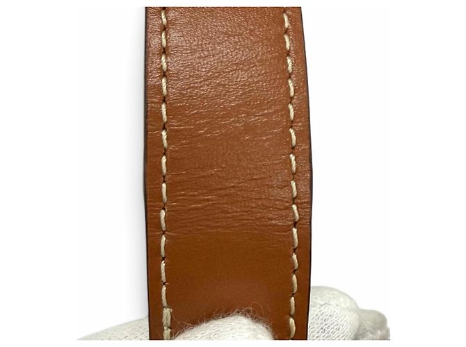 Céline Borsa a tracolla Celine Ava in pelle marrone - vista 13