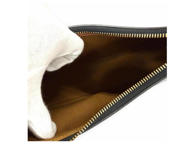 Céline Borsa a tracolla Celine Ava in pelle marrone - vista 5