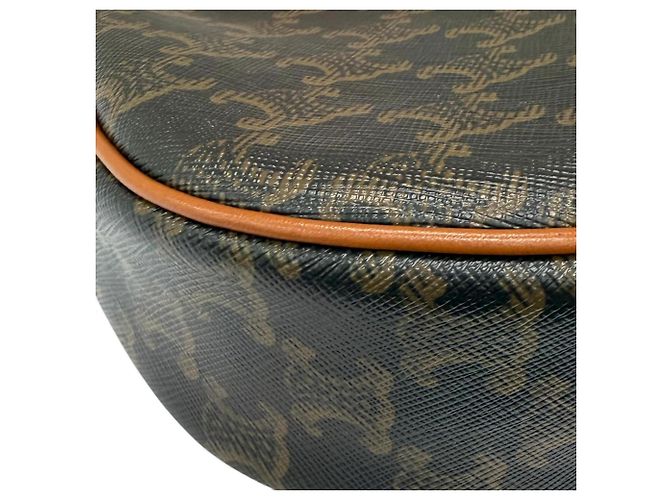 Céline Borsa a tracolla Celine Ava in pelle marrone - vista 6