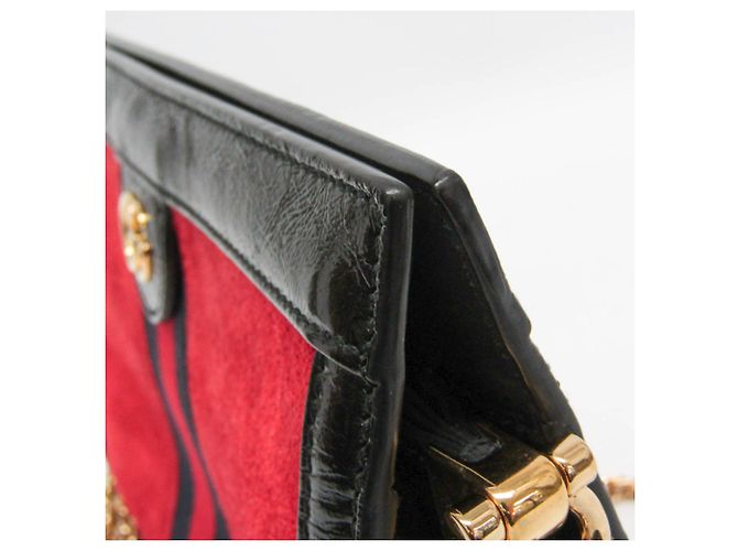 Borsa a tracolla Gucci Ophidia 503877 da donna in pelle e camoscio - vista 7