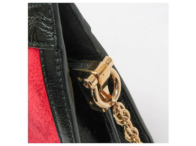 Borsa a tracolla Gucci Ophidia 503877 da donna in pelle e camoscio - vista 8