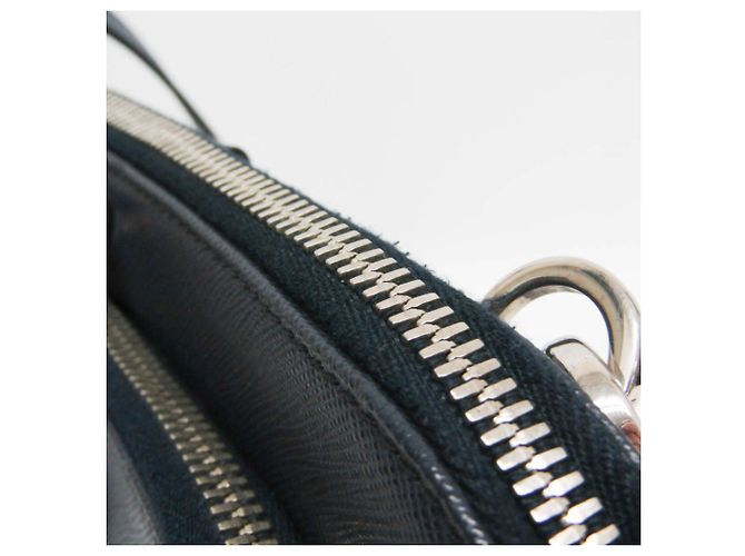 Borsetta in pelle da uomo Prada Saffiano VR0078 - vista 10