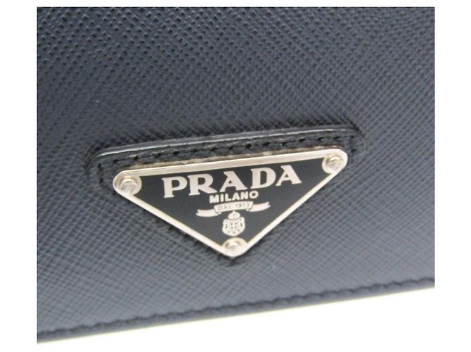 Borsetta in pelle da uomo Prada Saffiano VR0078 - vista 14