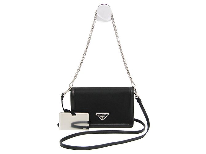 Borsa Mini a Tracolla Prada con Manico a Catena - vista 2