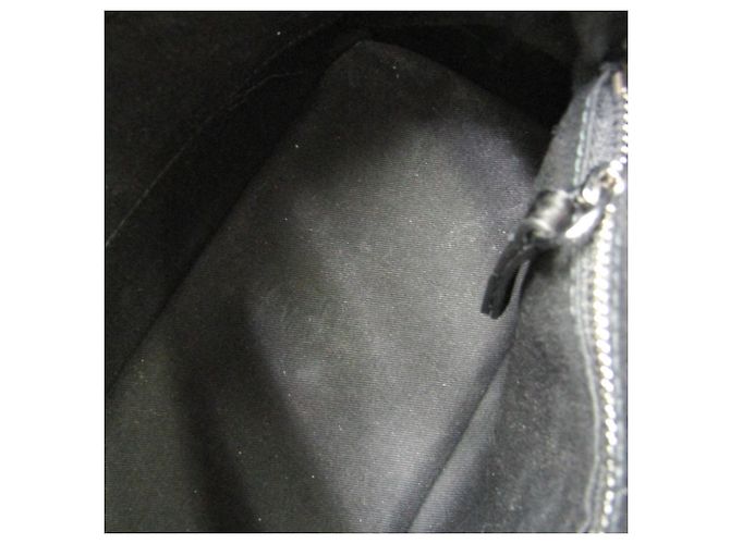 Maison Martin Margiela Borsa Maison Margiela in pelle nera e tela - vista 12