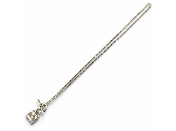 Hermès Collana Hermes Amulette Kelly Ag925 Silver - vista 3