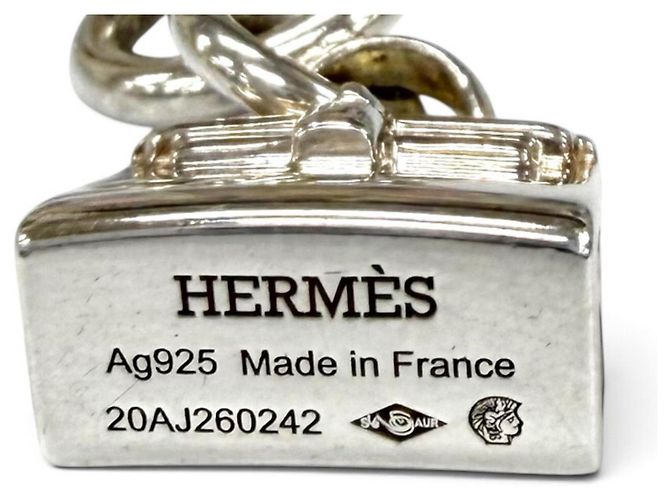 Hermès Collana Hermes Amulette Kelly Ag925 Silver - vista 5