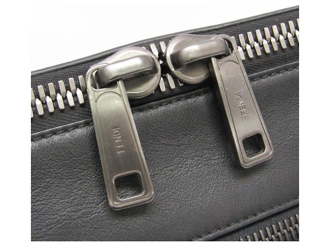 Borsa a tracolla Fendi 7VA407 in pelle da uomo - vista 9