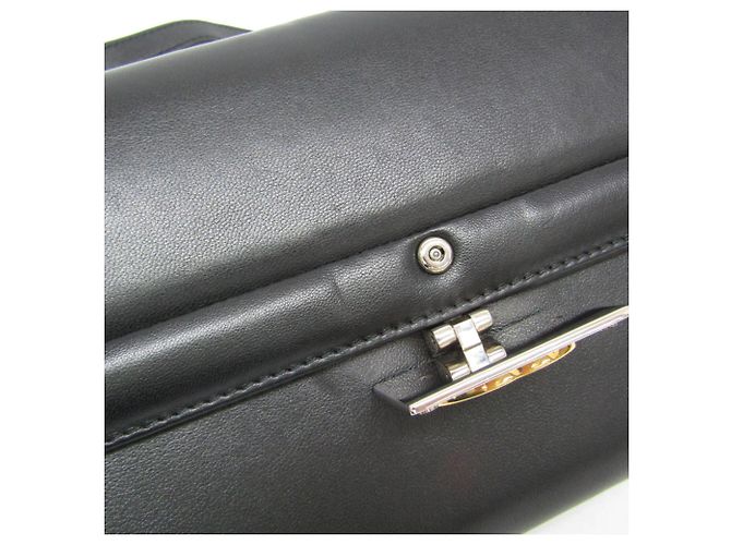 Clutch e borsa a tracolla in pelle Interlocking Gucci - vista 13