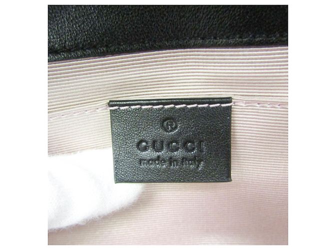 Clutch e borsa a tracolla in pelle Interlocking Gucci - vista 15