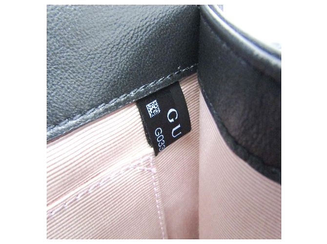 Clutch e borsa a tracolla in pelle Interlocking Gucci - vista 17
