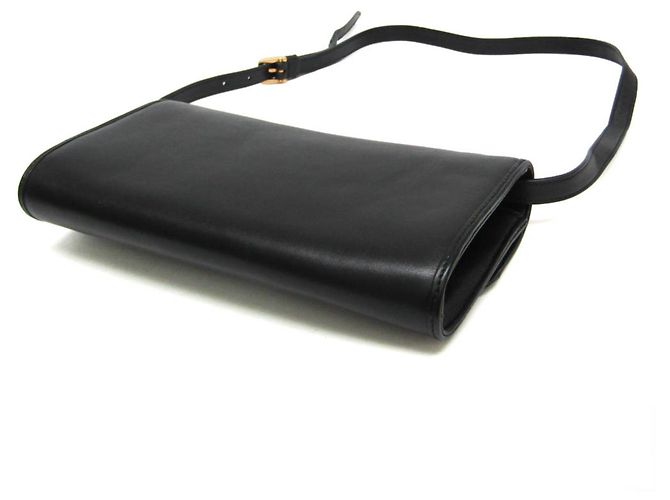 Clutch e borsa a tracolla in pelle Interlocking Gucci - vista 2