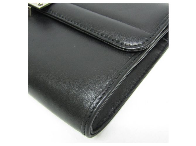 Clutch e borsa a tracolla in pelle Interlocking Gucci - vista 4