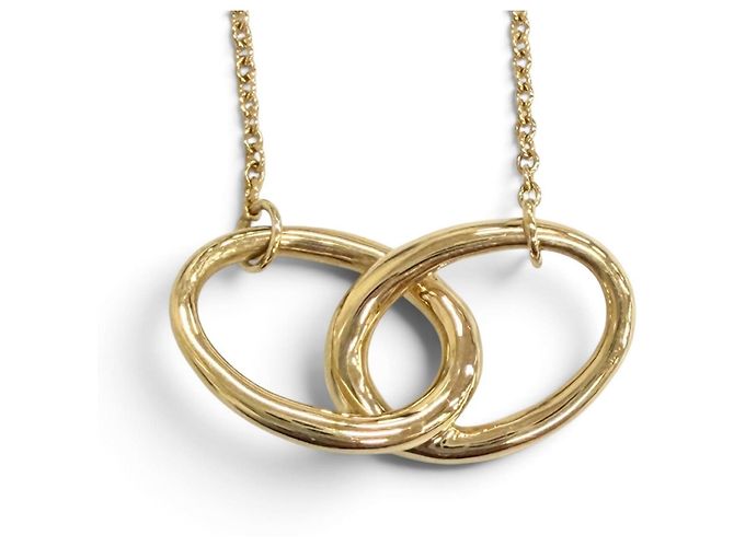 Autre Marque Tiffany & Co. Elsa Peretti Double Loop Halskette - Ansicht 3