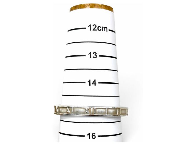 Autre Marque Tiffany & Co. 1837 925 Atlas Narrow Cuff Bangle - vista 7
