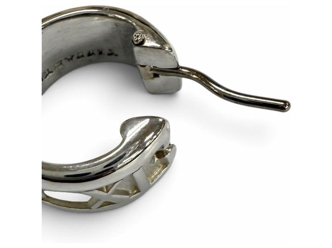 Autre Marque Orecchini a cerchio Tiffany 925 Atlas - vista 4