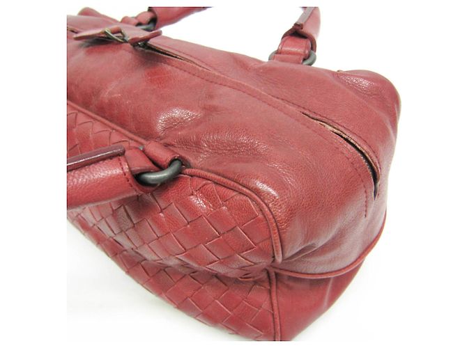 Borsa Mini Boston Intrecciato Bottega Veneta - vista 7