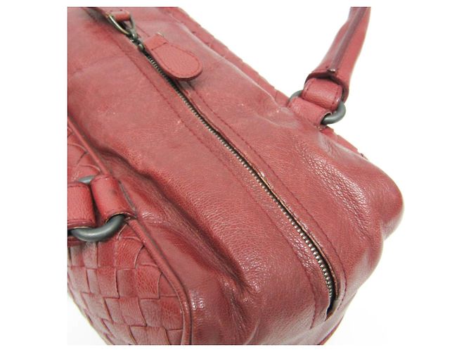 Borsa Mini Boston Intrecciato Bottega Veneta - vista 9