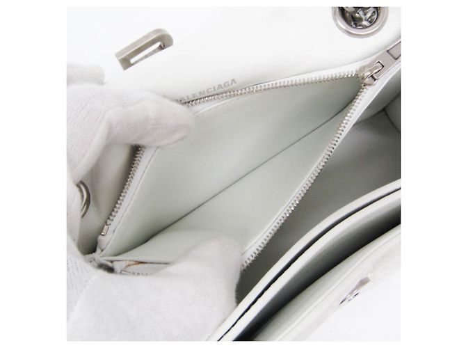 Borsa a tracolla Balenciaga Crush Chain - vista 5
