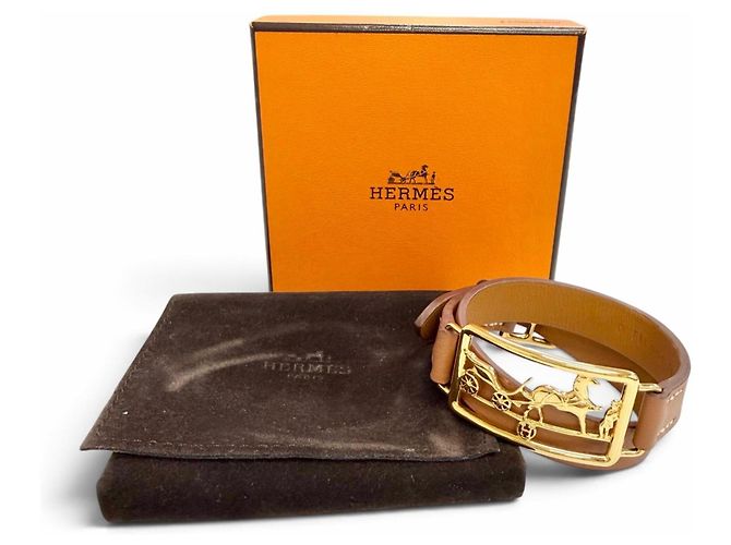 Hermès Bracciale Charm Calèche Double Tour Hermes - vista 2