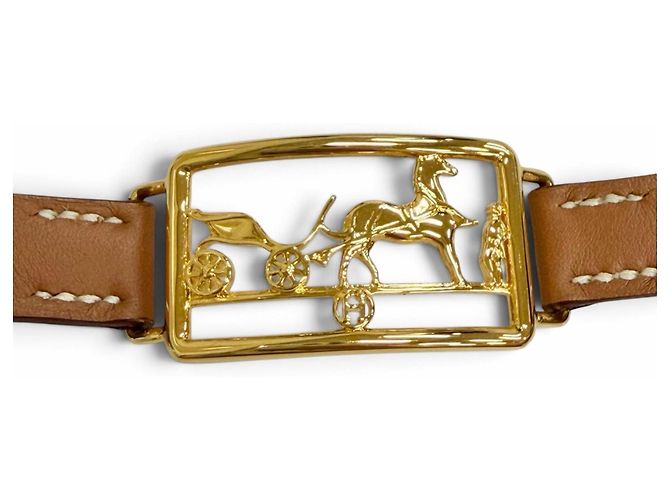Hermès Bracciale Charm Calèche Double Tour Hermes - vista 6