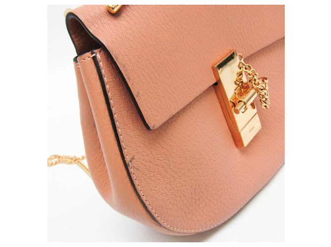 Borsa a tracolla in pelle Drew Mini da donna Chloé - vista 6