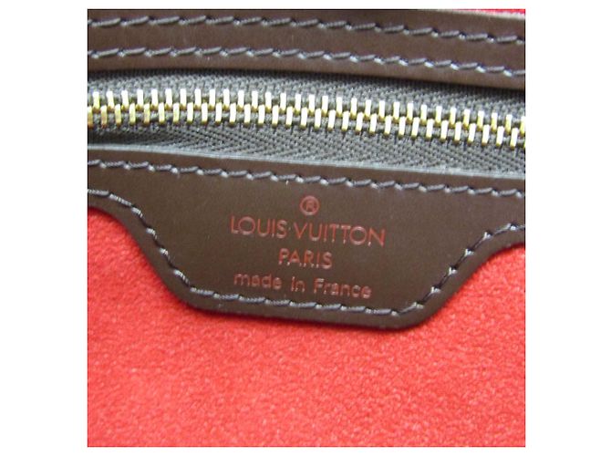 Borsa Louis Vuitton Damier Hampstead PM - vista 14