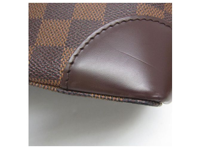 Borsa Louis Vuitton Damier Hampstead PM - vista 5
