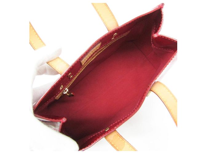 Borsa Louis Vuitton Monogram Vernis Reade PM - vista 3